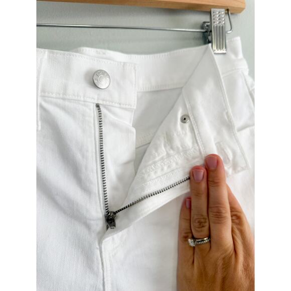 J.Crew Factory | NWT Classic White Denim Short For Women | Sz 24 - Picture 4 of 8